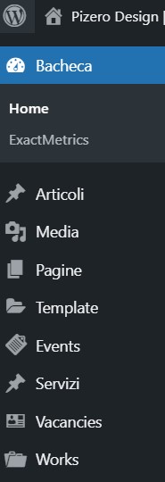 trasformare un sito da html a wordpress - pizero design - 4