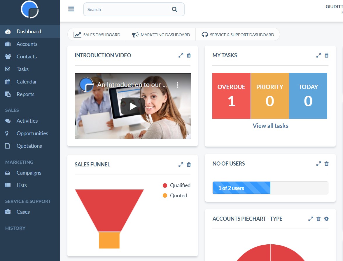 crm gratis - programma gestione clienti - 4